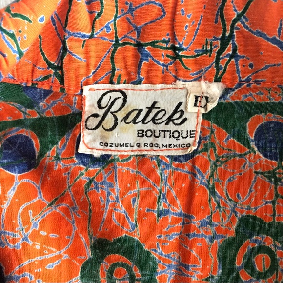 Vintage Men’s Button Down Shirt Short Sleeve XL - Picture 7 of 7
